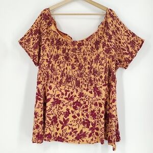 In Every Story | smocked short sleeve